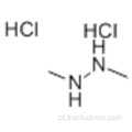 DIHIDROCLORETO DE 1,2-DIMETILDRAZINA CAS 306-37-6